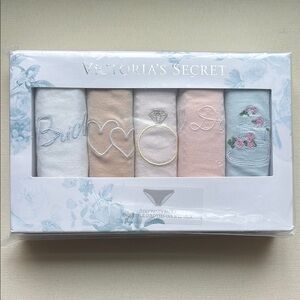 Victoria's Secret NIB "I do" panty set
